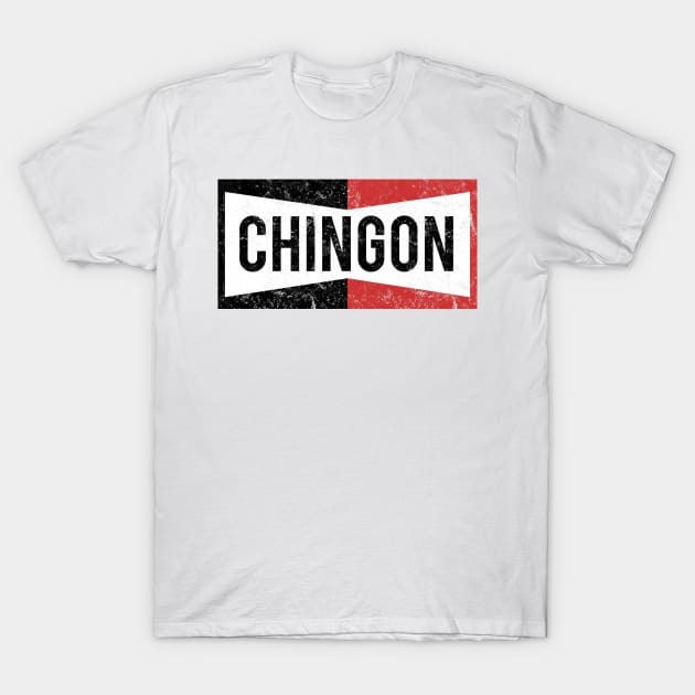 Funny Chingon Once Upon A Time In Hollywood Champion Parody T-Shirt by Styleuniversal